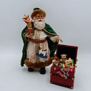 Possible Dreams Clothtique Holiday Treasures Santa Figurine Christmas Dept 56